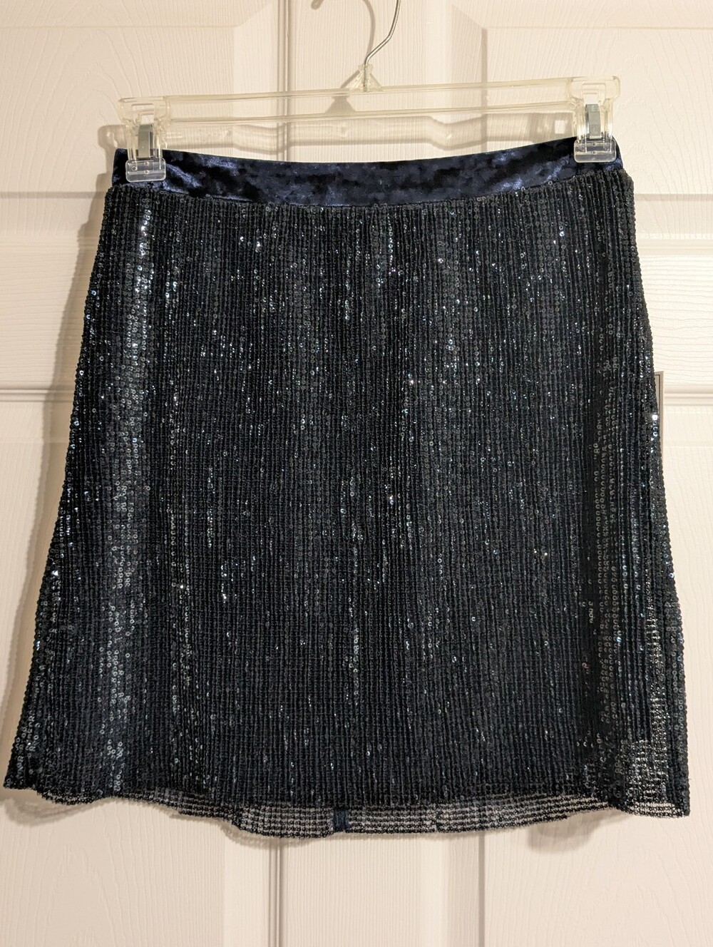 NWT 1. STATE Women's Sequin Mini Skirt